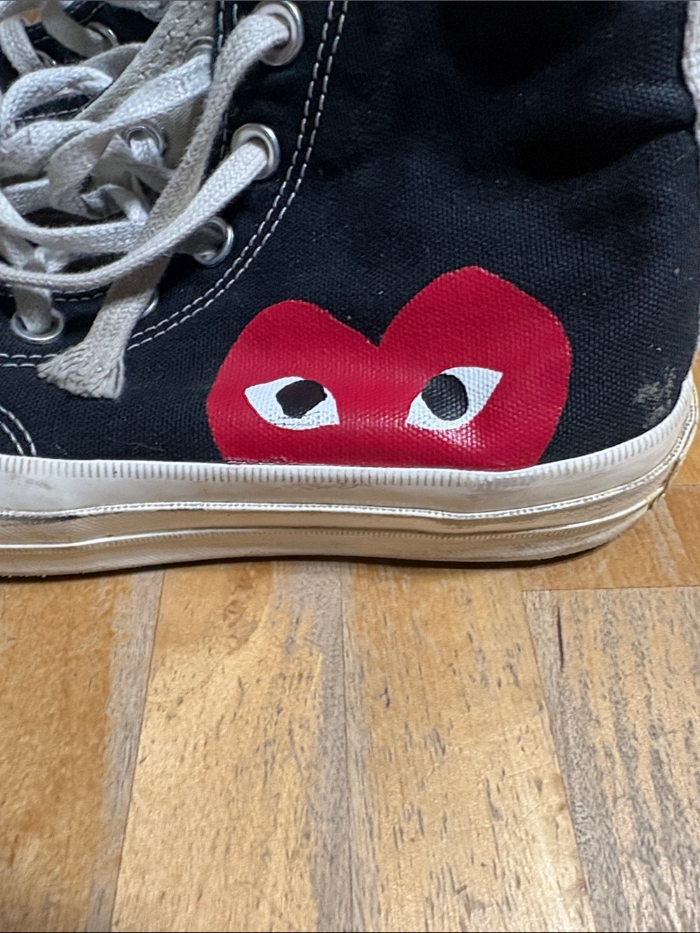 Converse Comme des Garcons high top sneakers - Picture 2 of 9